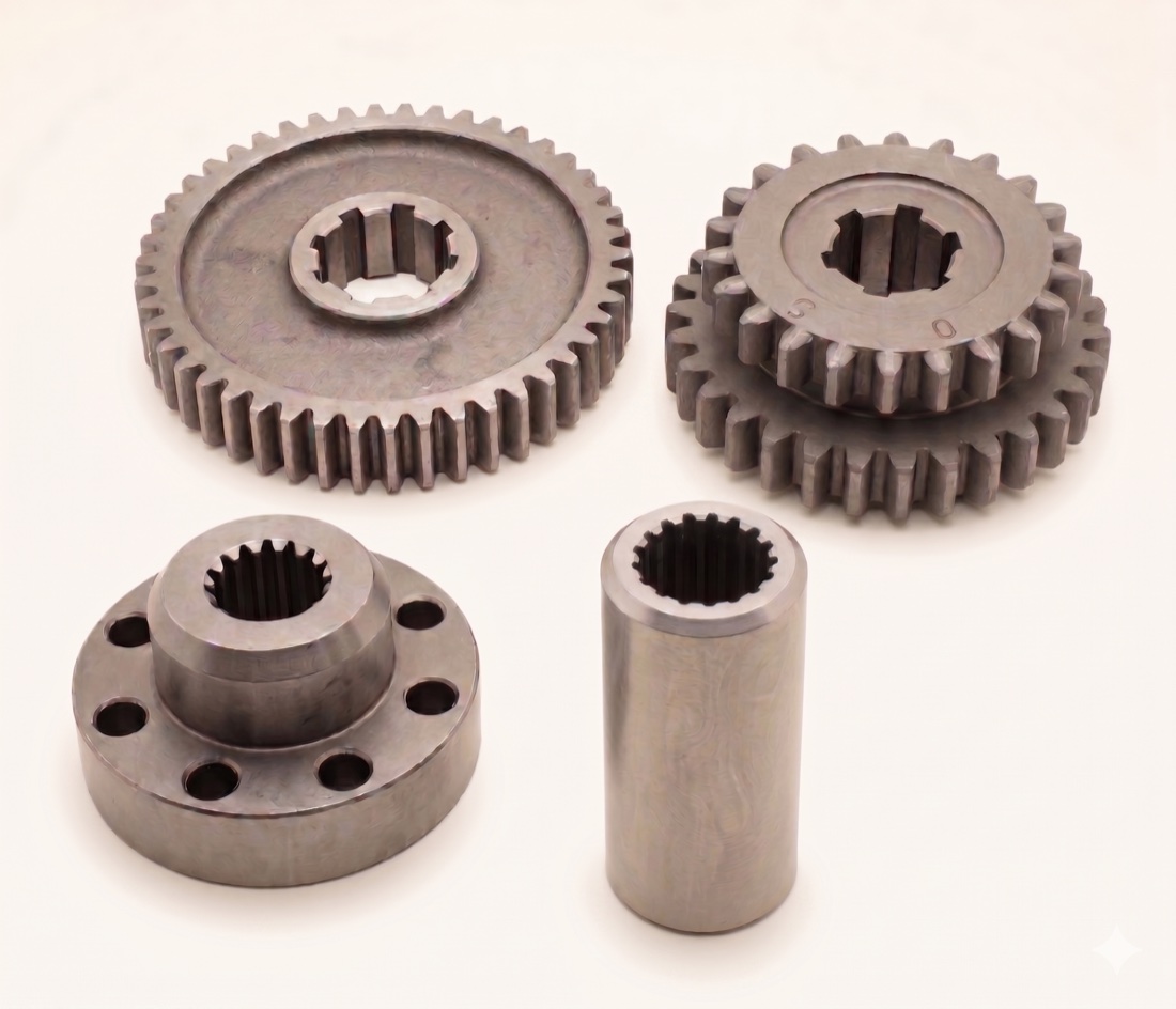 Internal splines manufactured by CVM Precision Products.
