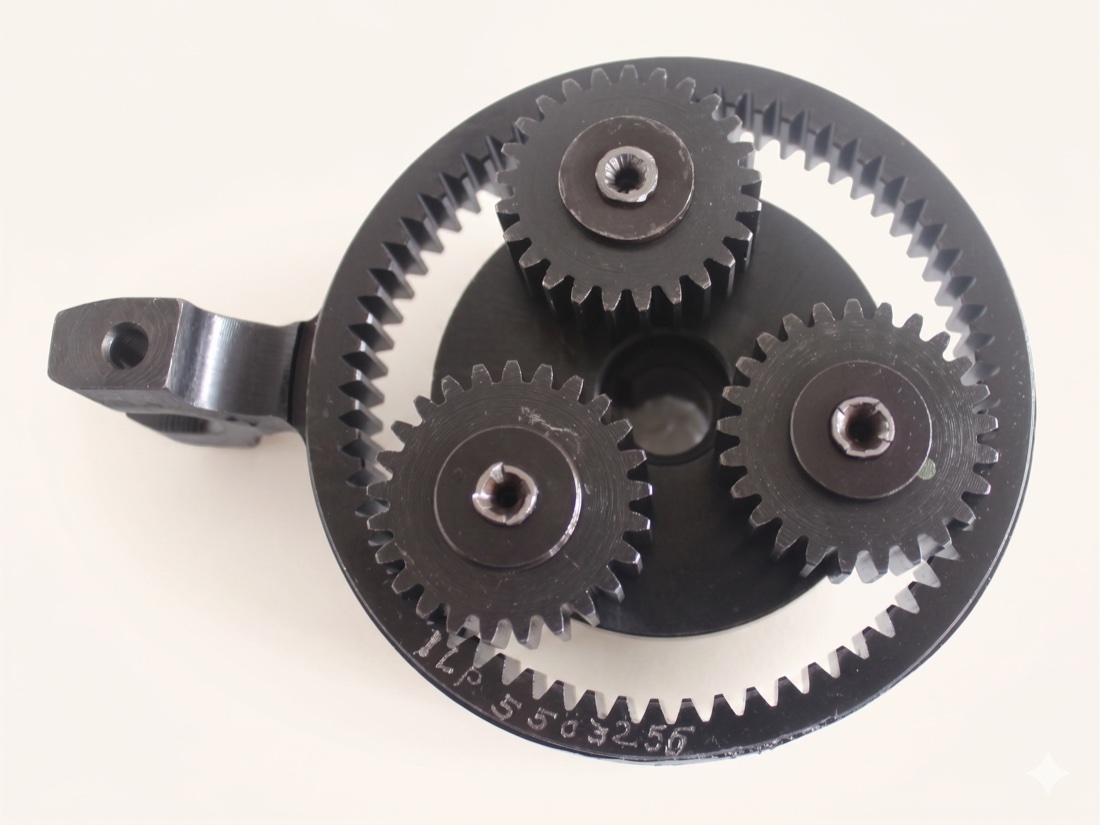 Planetary gears manufactured by CVM Precision Products.